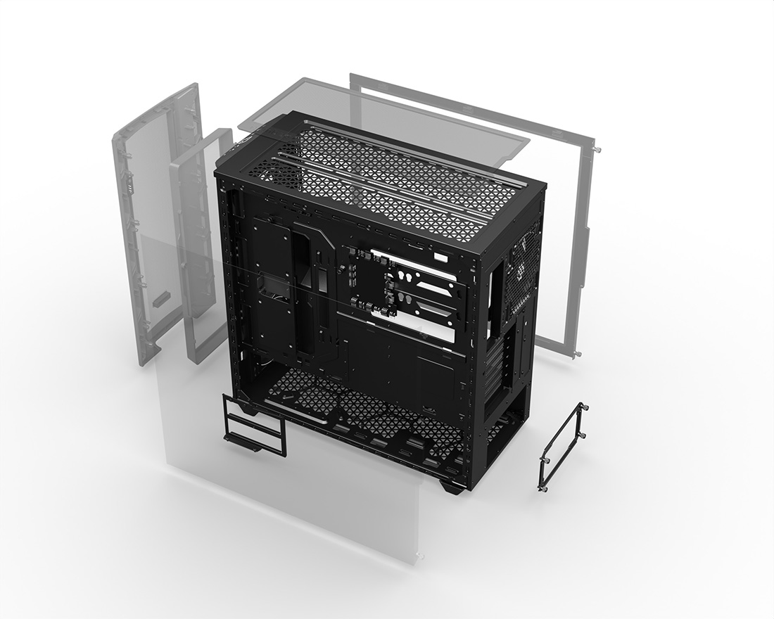 SHADOW BASE 800 FX | Black 靜音電腦機殼be quiet!產品